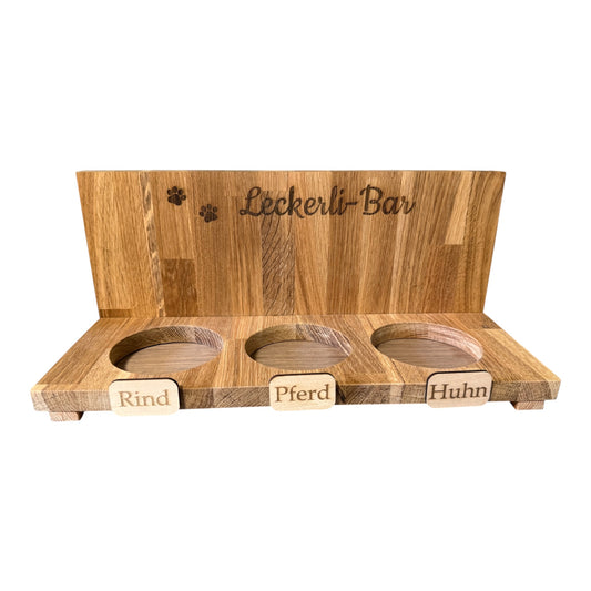 Leckerli-Bar aus Holz – stilvolle Aufbewahrung für Lieblingssnacks