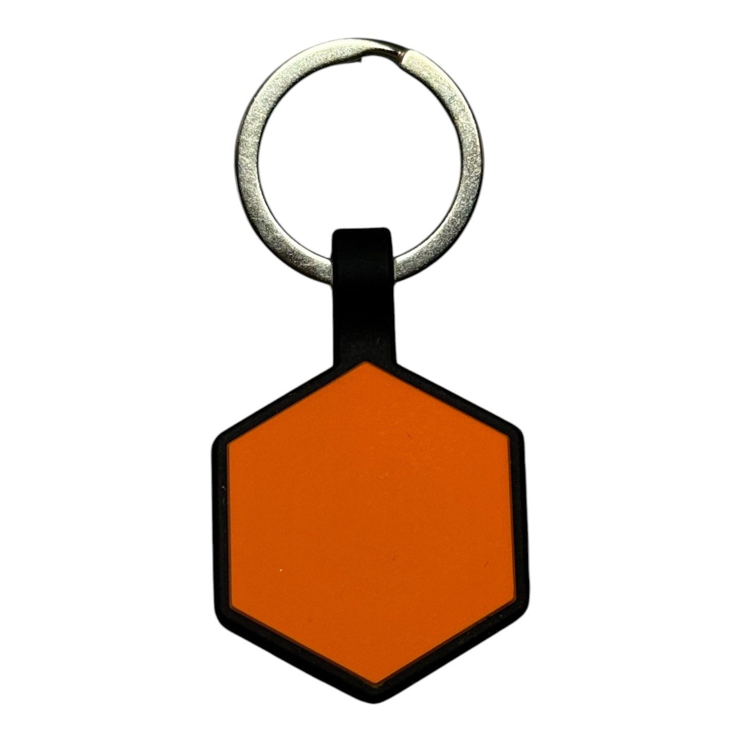 Personalisierter Silikon-Hundeanhänger in sechseckiger Form