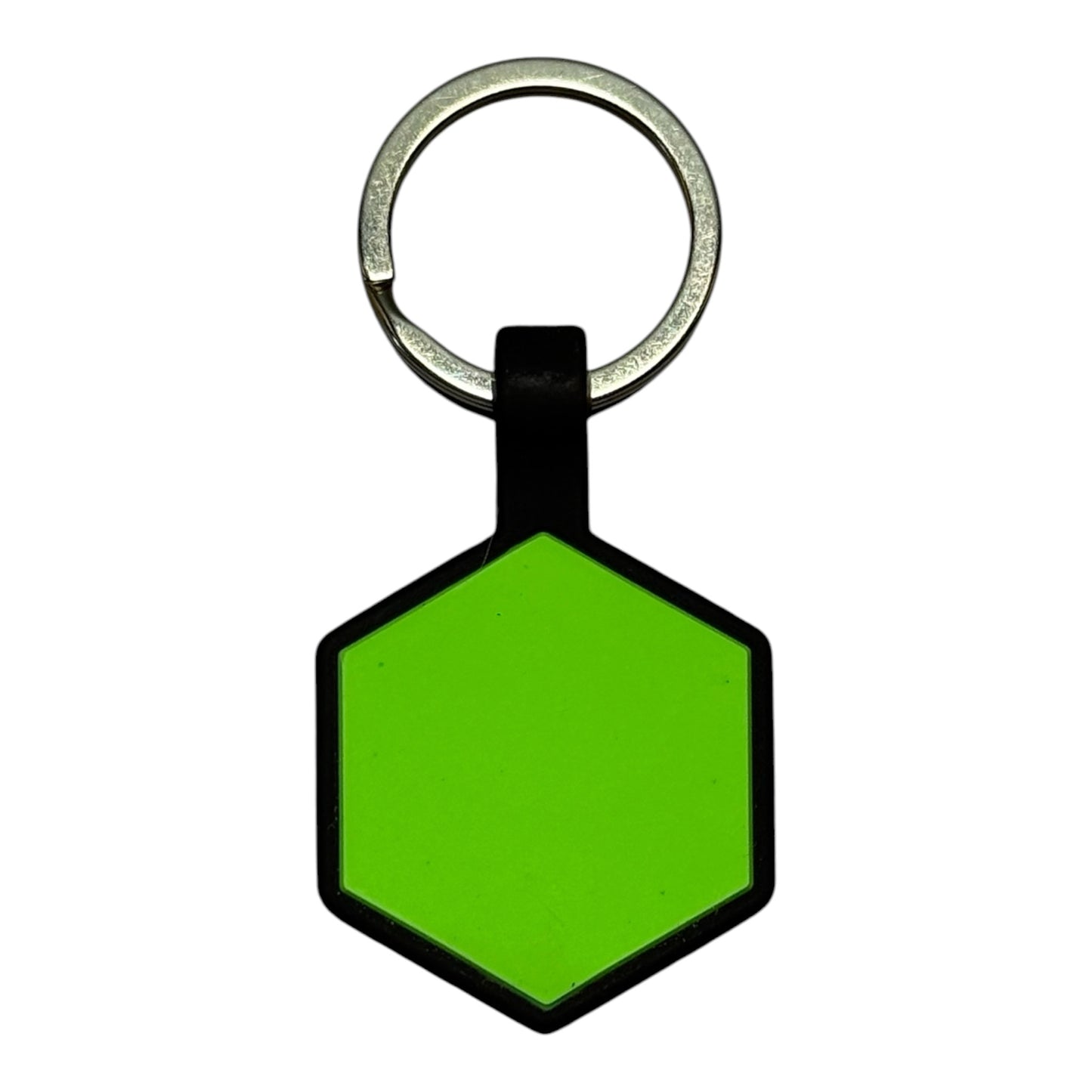 Personalisierter Silikon-Hundeanhänger in sechseckiger Form