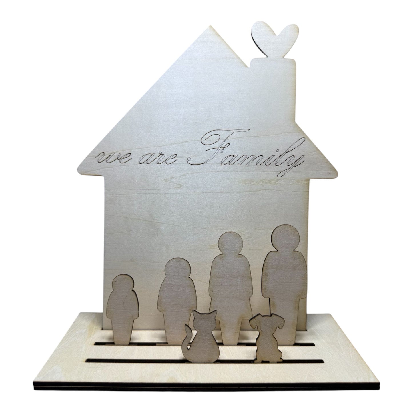 Familienaufsteller "Haus"