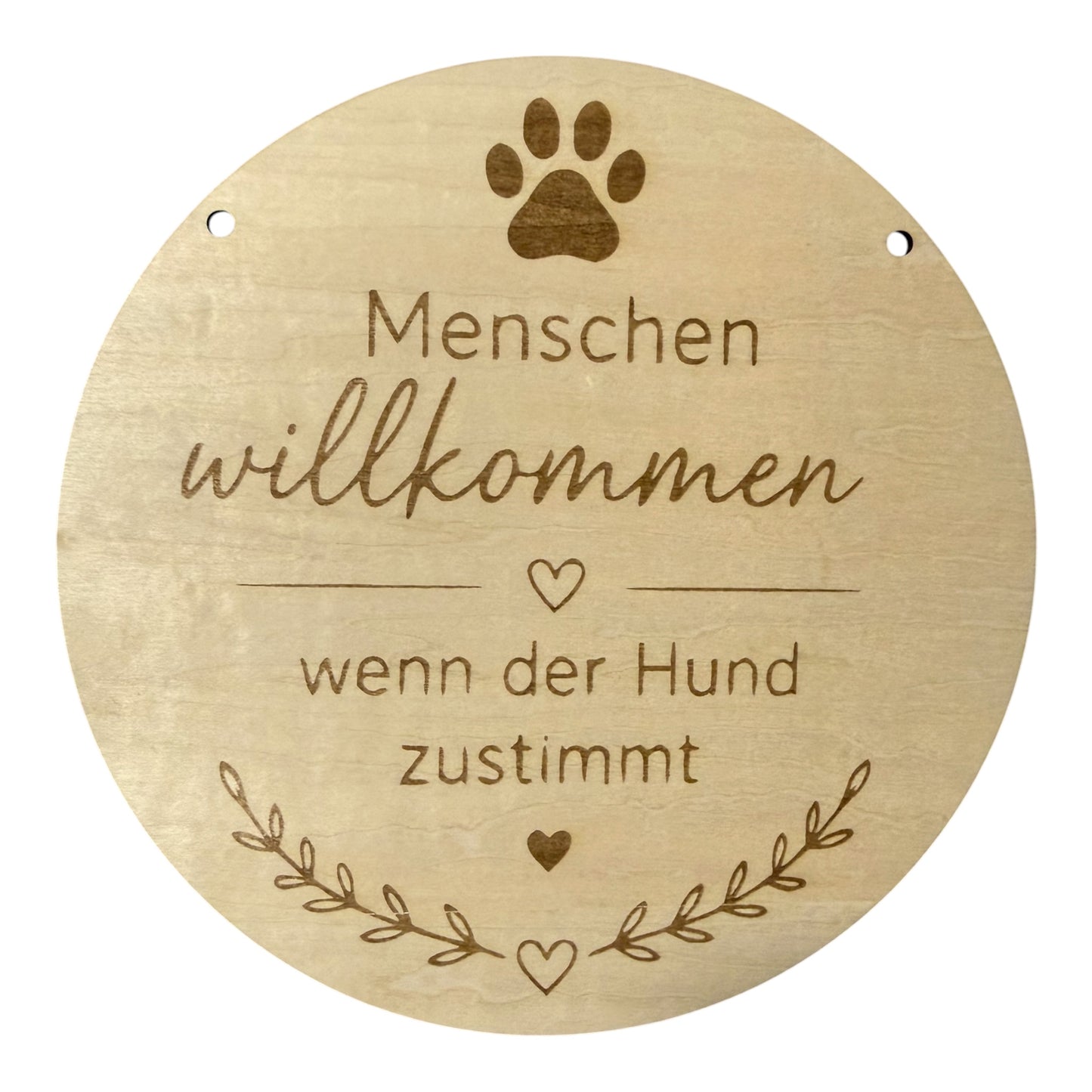 Türschild Pfotenliebe