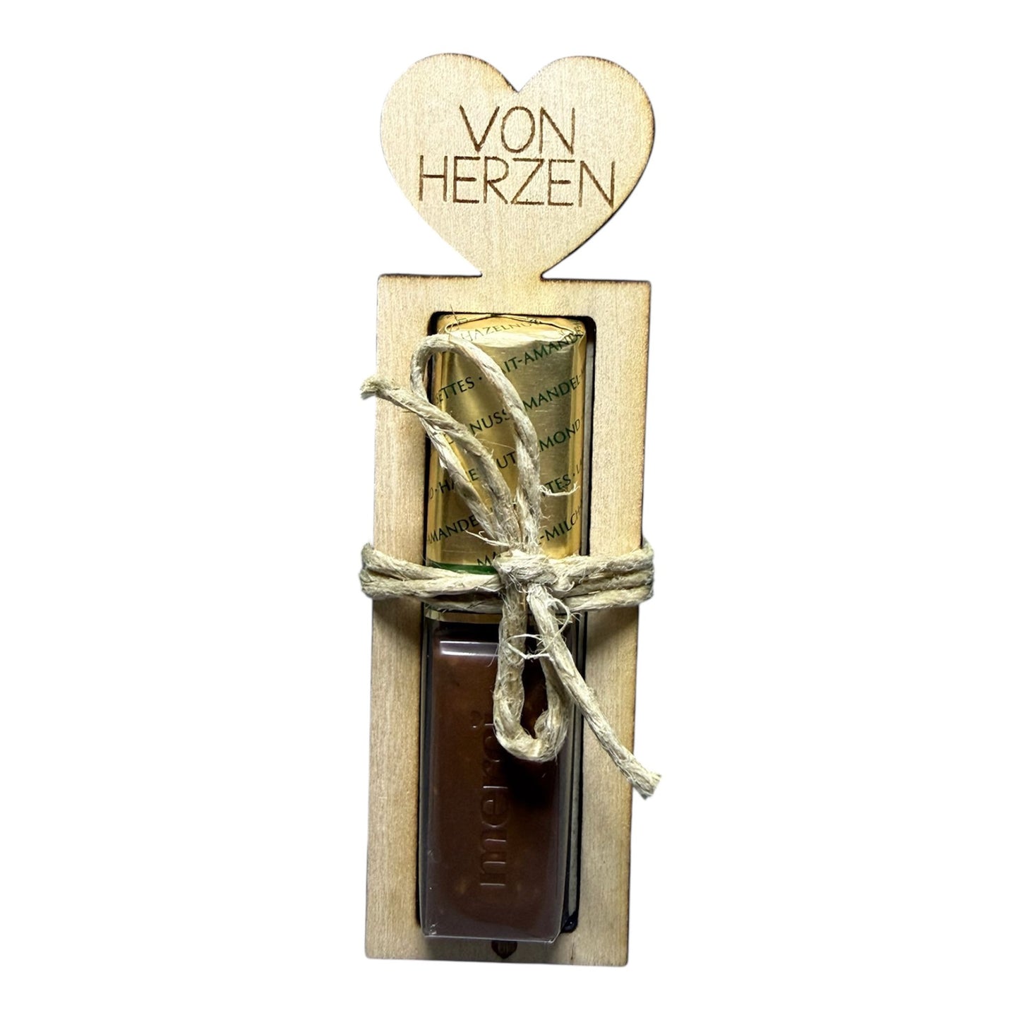 Danke - Holzfassung